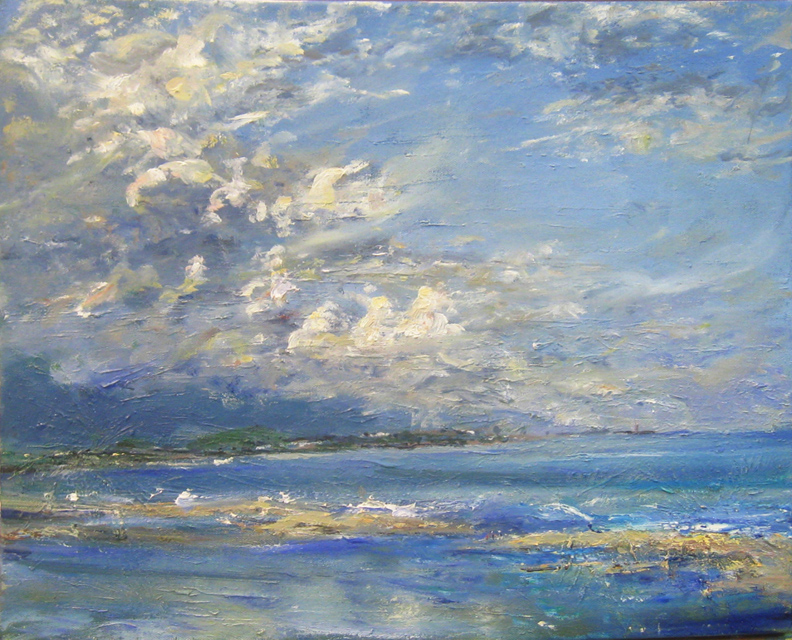 river moth hualien good weather painting